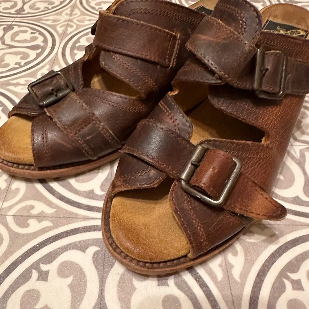 Freebird by Steven Caprice leather sandals size 9 GUC - Picture 11 of 12